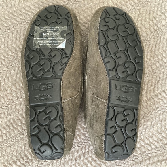 Ugg Gray Ascot Slippers - NWOT